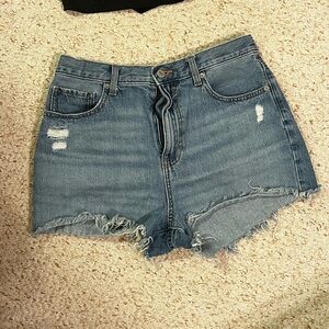 Uniqlo Women's Blue Jean Shorts